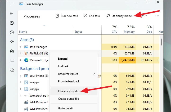 režim „efikasnost“ u windows 11, šta je to i kako ga koristiti?