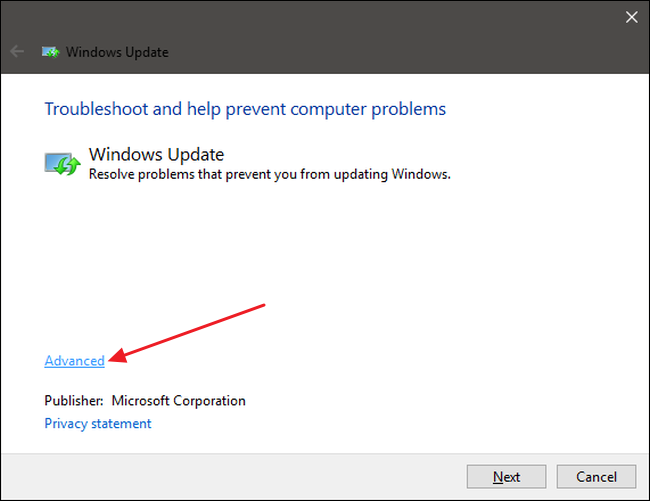 windows troubleshooter