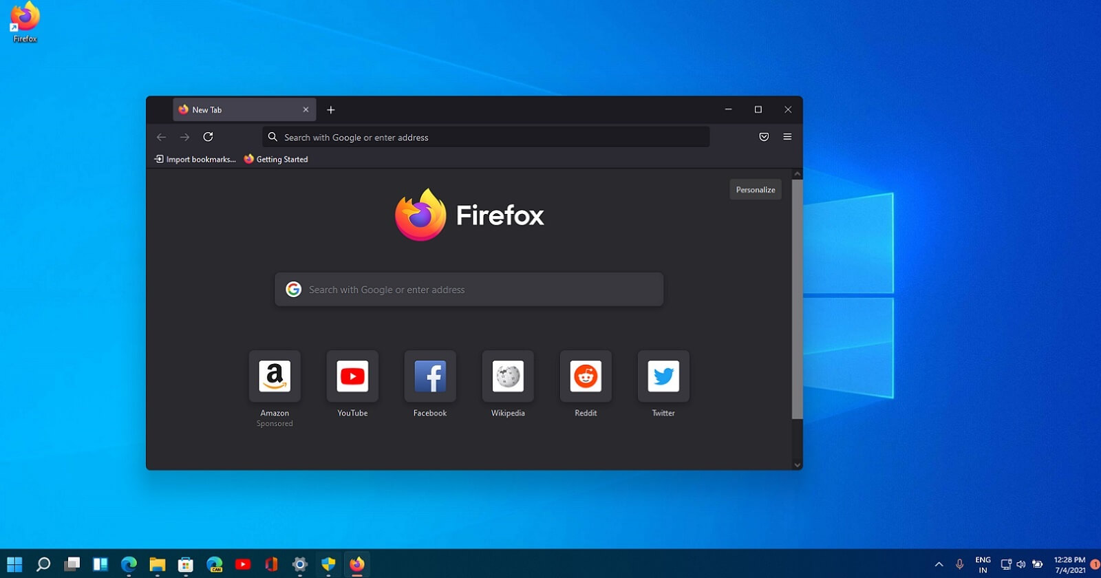 firefox web pretrazivac