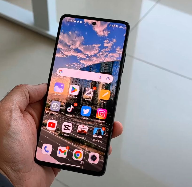 xiaomi redmi note 12 pro zaslon