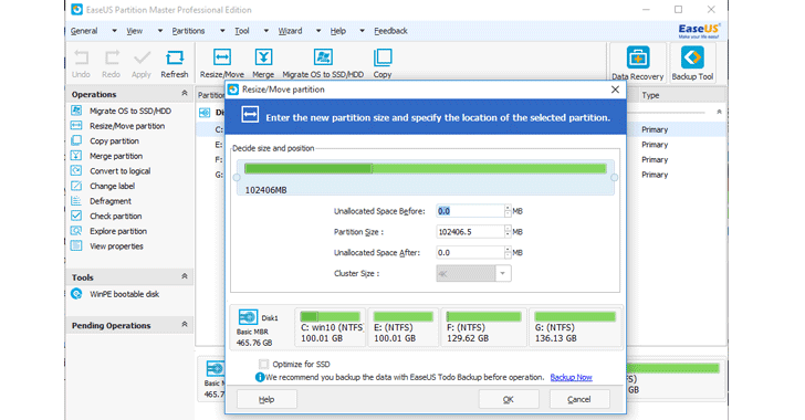 6 najboljih softvera za kloniranje diska na Windows 10 easeus partition master
