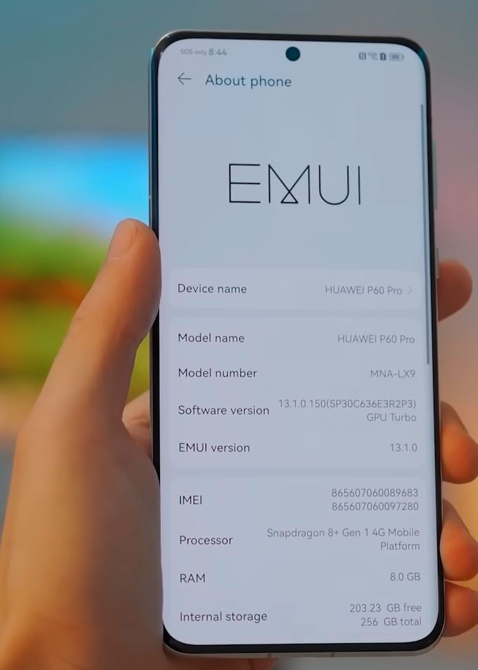 Huawei P60 Pro recenzija huawei p60 pro softver