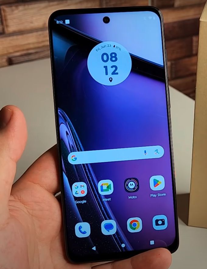 moto g 5g displej
